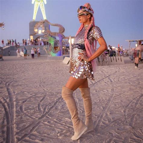 Wild Burning Man outfits – from body paint to metal bikinis and Paris Hilton mini dress - Daily Star