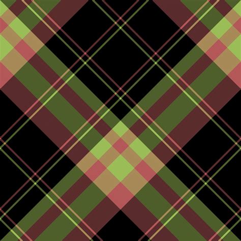Seamless pattern in great black, red and green colors for plaid, fabric ...