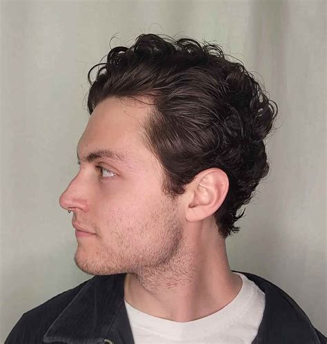 Hairstyles Men Medium Curly