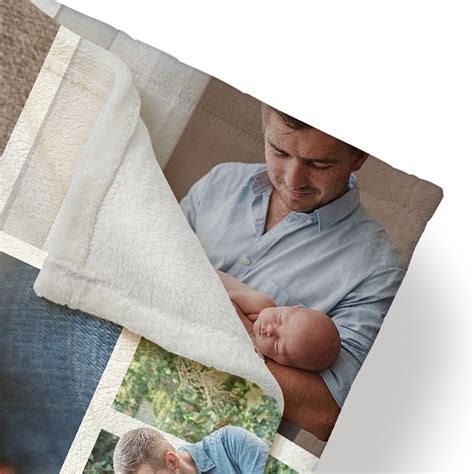 Create Custom 30x40 Collage Photo Plush Fleece Blanket | Snapfish US