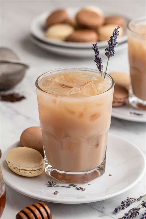 Iced London Fog Tea Latte - Dessert for Two