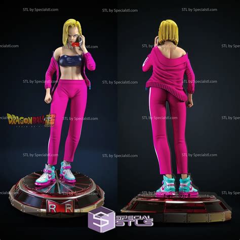 Android 18 Sexy V3 Fanart | SpecialSTL