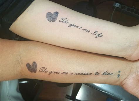 Mother Daughter Quote Tattoo Ideas - sekretyokotch