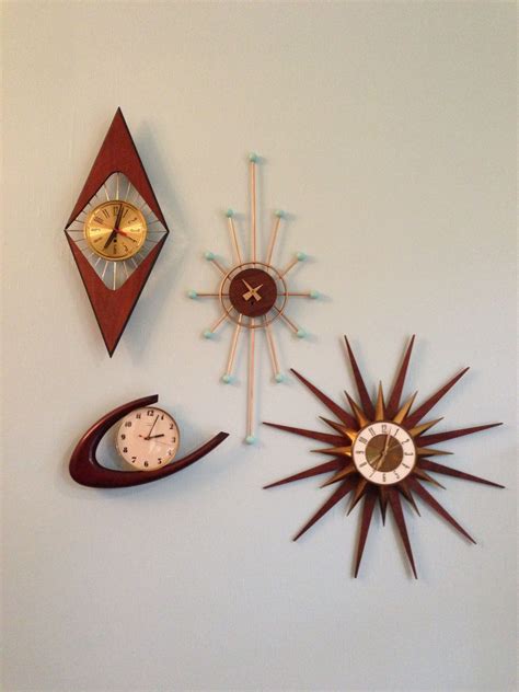 MCM Wall Clocks - Mid Century Modern Decor