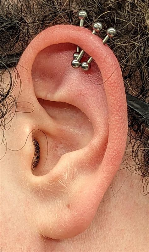 Triple Helix Piercing