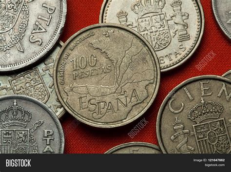 Coins Spain. Map Image & Photo (Free Trial) | Bigstock