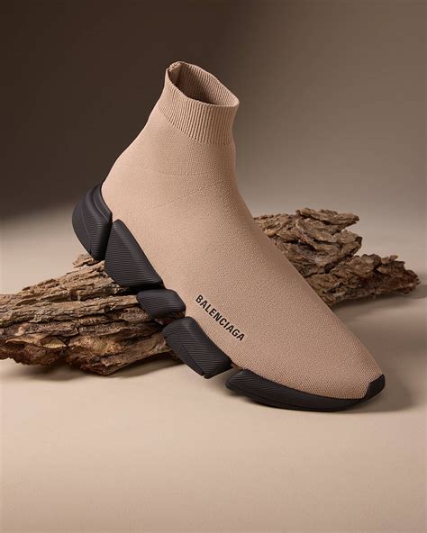 Balenciaga Men's Speed Knit Sock Trainer Sneaker | Neiman Marcus