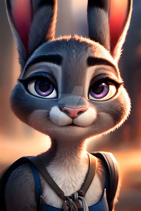 ADOPTABLE Cute Judy Hopps by YiffArtAI on DeviantArt