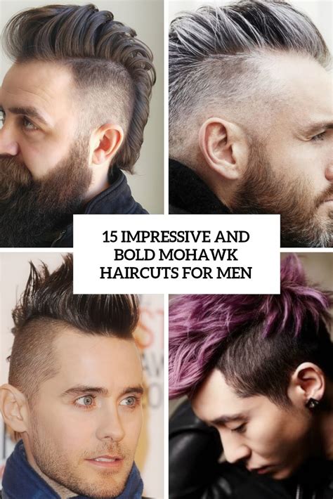 15 Impressive And Bold Mohawk Haircuts For Men - Styleoholic