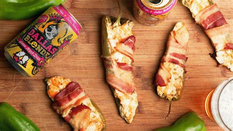 Dallas Blonde Ale and Hatch Chile Poppers | Deep Ellum Texas