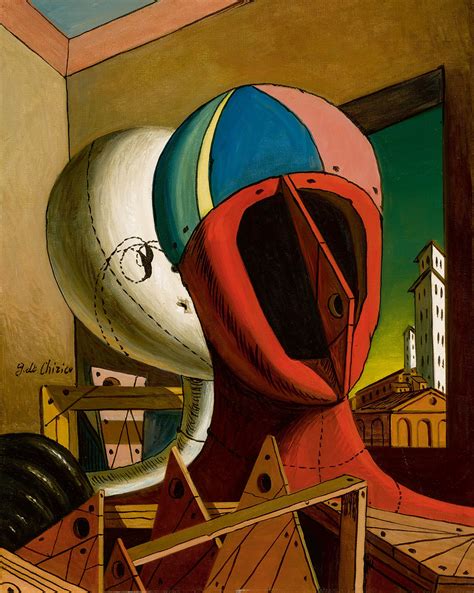 'Oreste e Pilade' (1957) by Giorgio de Chirico | Metaphysical art, De ...