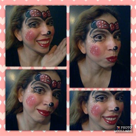 Minnie Mouse Face Painting at PaintingValley.com | Explore collection ...