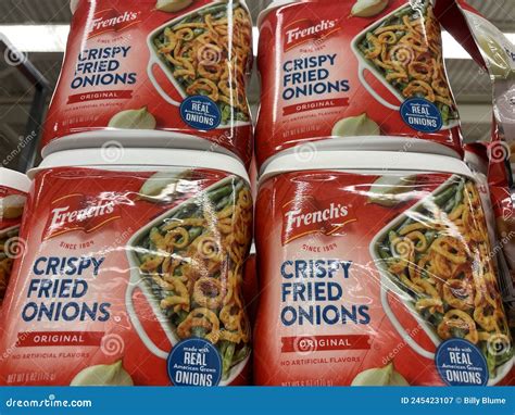 Frenchs Crispy Fried Onions, In Packages, For Sale At A Target Grocery ...