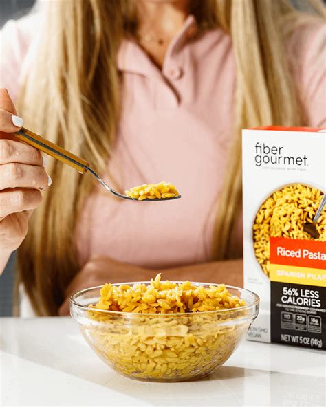 Spanish Pilaf Riced Pasta- High Fiber, Low Calorie | Fiber Gourmet – Fiber Gourmet
