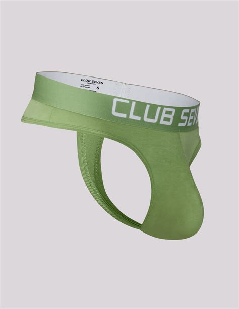 Men's Thongs in Legacy Green | Club Seven - Club Seven Menswear