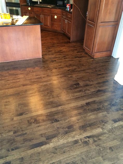 Dark Stained Hardwood Floors at Hannah Grant blog