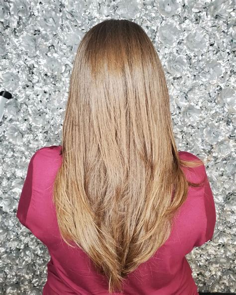 V Shaped Haircut With Layers