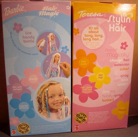Barbie “Hair Magic” & Teresa “Stylin’ Hair” 2002 NRFB | #1782036118