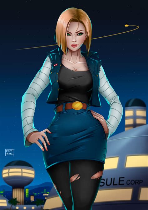 ArtStation - Android 18