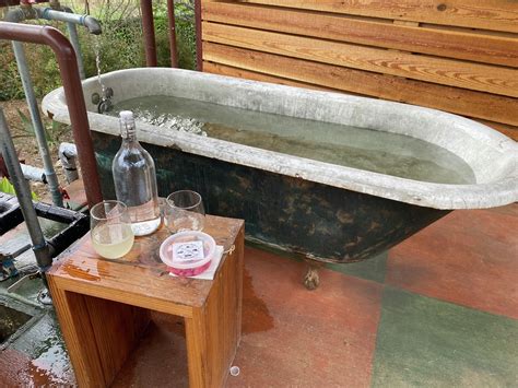 Camp Hot Wells spring offers scenic relaxing soaks, drinks