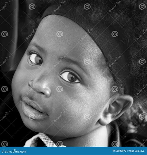 Unidentified Ghanaian Pupils In School Uniform In Local Village ...