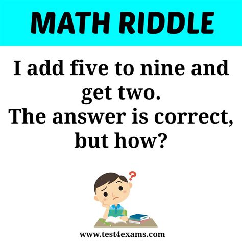 Funny Math Riddles That Will Blow Your Mind in 2024 | Math humor, Math ...