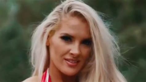 Ex-WWE star Lacey Evans - AKA Macey Estrella - goes braless in sexy shoot after launching ...
