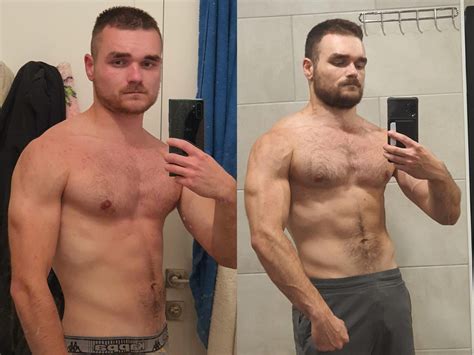 M/22/6'3" [130lbs to 165lbs] (1 year) : r/Brogress
