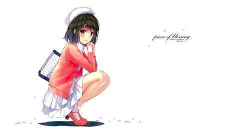 Download Megumi Katō Anime Saekano: How To Raise A Boring Girlfriend 4k Ultra HD Wallpaper