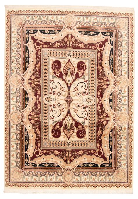 ECARPETGALLERY Pako Persian 18 of 20 Oriental Hand-Knotted Wool Ivory ...