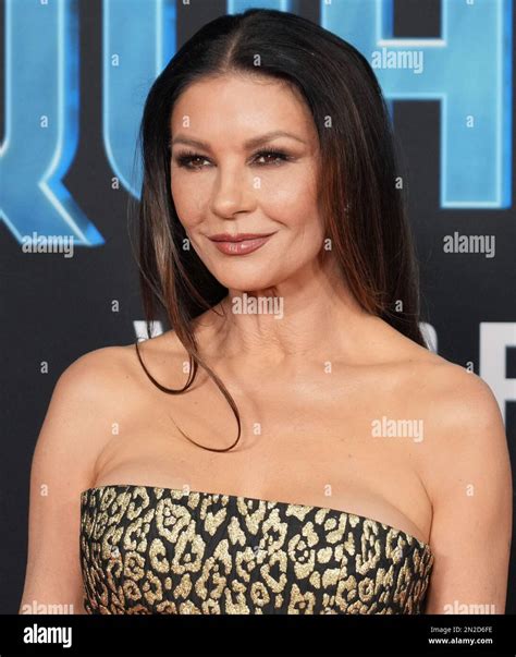 Los Angeles, USA. 06th Feb, 2023. Catherine Zeta-Jones arrives at the ...