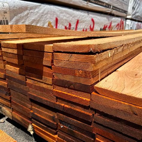 1X6X8 - 3/4" Thick - Premium - Flat Top - Western Red Cedar - Fence ...
