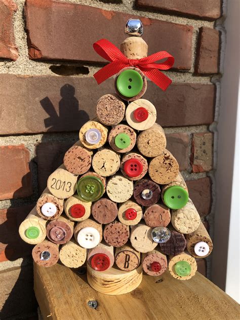 Christmas diy wine cork tree – Artofit