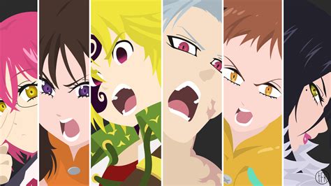 Merlin Seven Deadly Sins Wallpapers - Wallpaper Cave