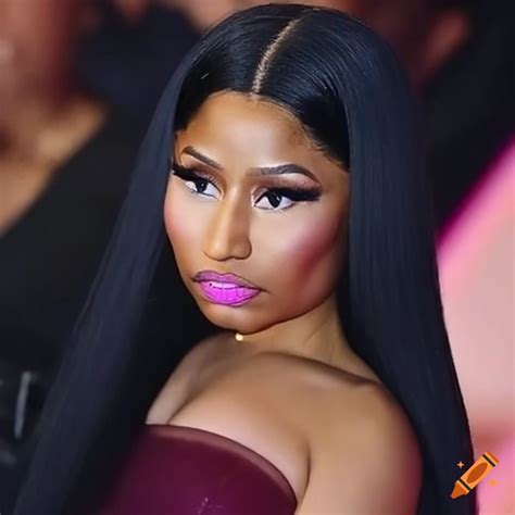 Sad nicki minaj in england on Craiyon