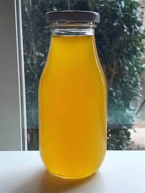 Homemade Mandarin Orange Simple Syrup - Tea in January