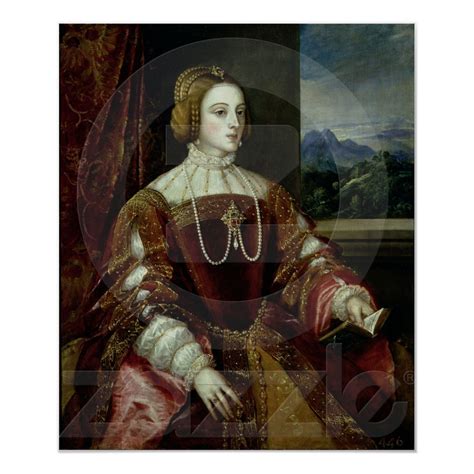 Portrait of the Empress Isabella of Portugal Poster | Zazzle | Prado ...