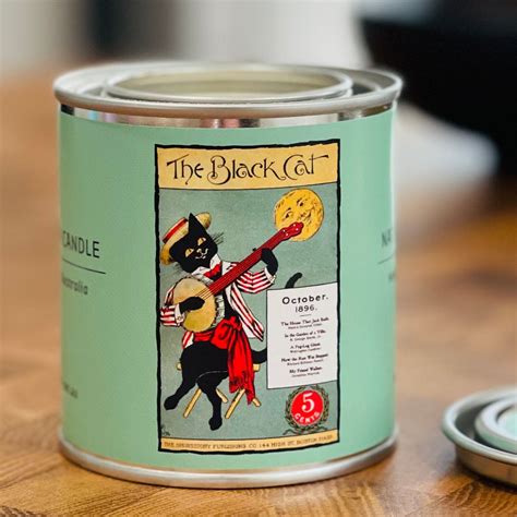 Limey Coconut - The Black Cat – Naked Cat Candles