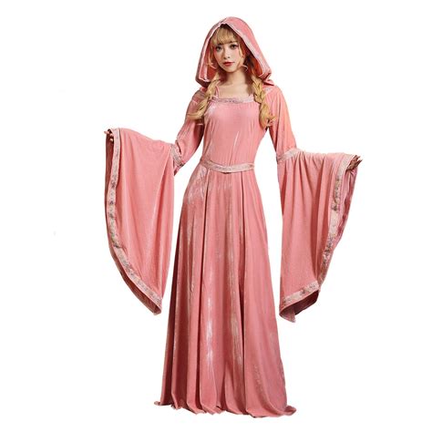 Holloyiver Women'S Halloween Costume Retro European Medieval Dress ...