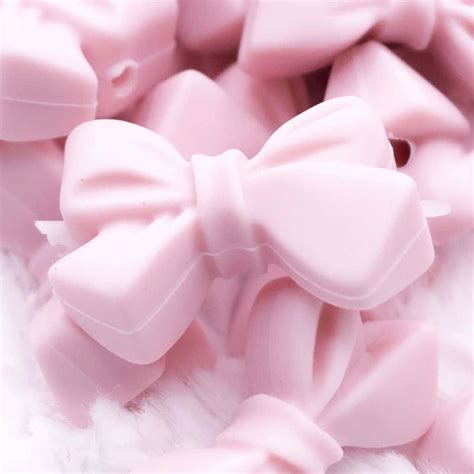 Download Pink Bow Closeup Aesthetic Wallpaper | Wallpapers.com