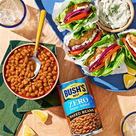 Bush's Baked Beans Zero Sugar Nutrition Label at Isabella Ramsay blog