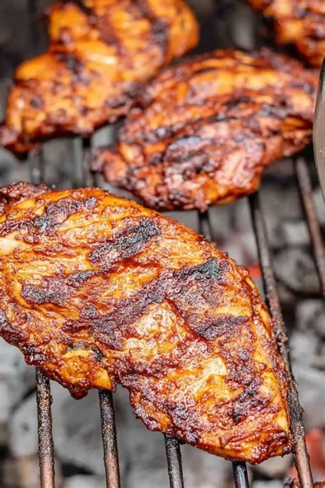 Sweet and Spicy Grilled Chicken - CookBakeShare