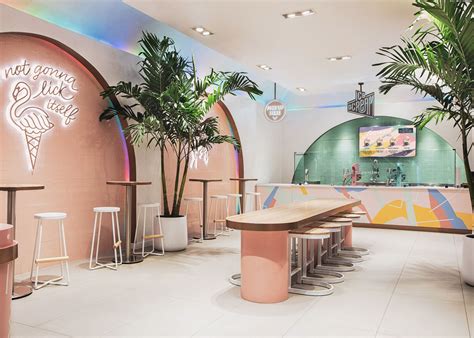 Seven Ice Cream Shops with Stunning Interior Design