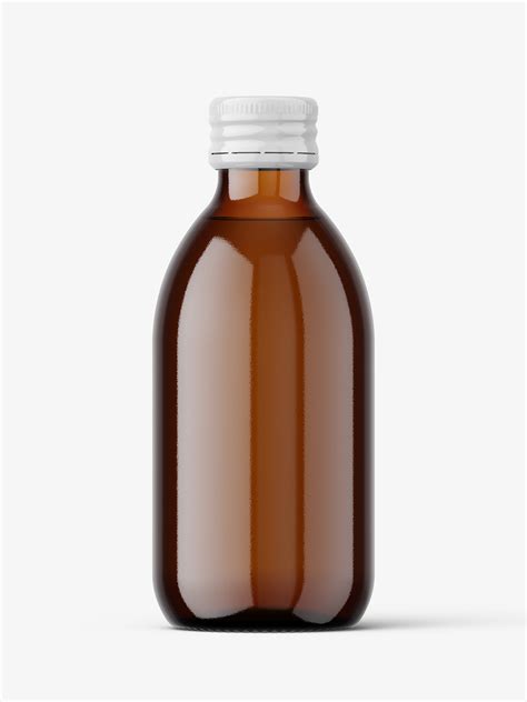 Pharmacy Botte Mockup Psd 100Ct Glossy