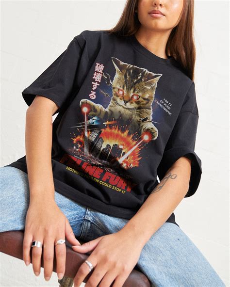 Womens Oversized Graphic Tee