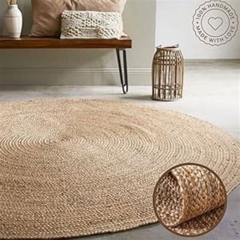 * Round Woven Jute Rug - Buy Online & Save | Australia Wide Delivery