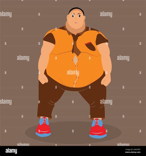 Standing man wearing red Stock Vector Images - Alamy