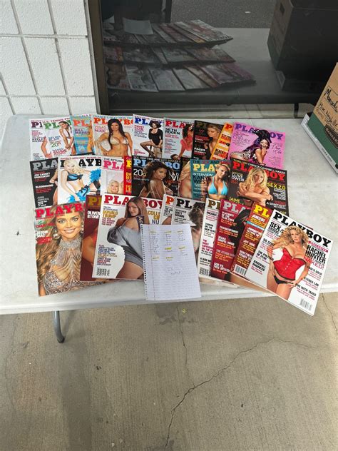 Playboy magazines