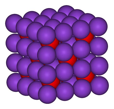K2o Crystal Structure