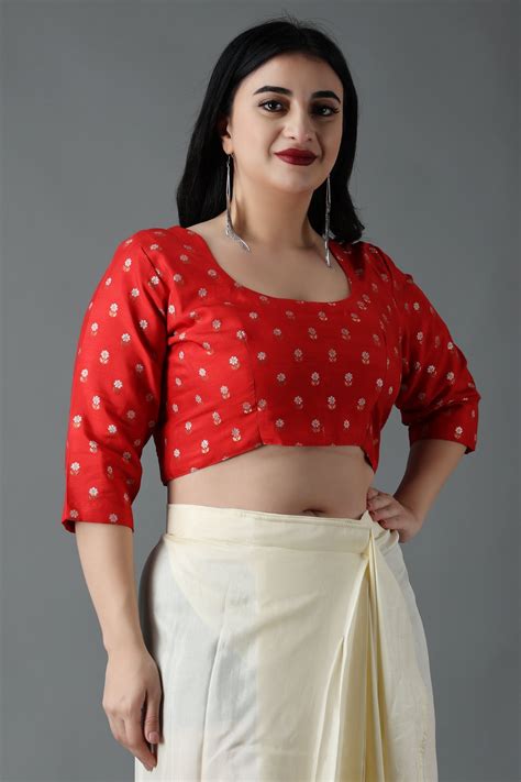 Buy Red Blouse & Plus Size Blouses - Apella